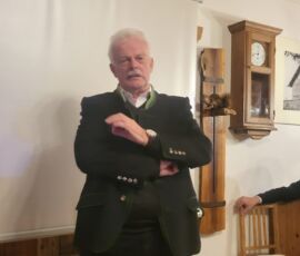 Ansprache Bezirkskommandant Major Toni Kaufmann